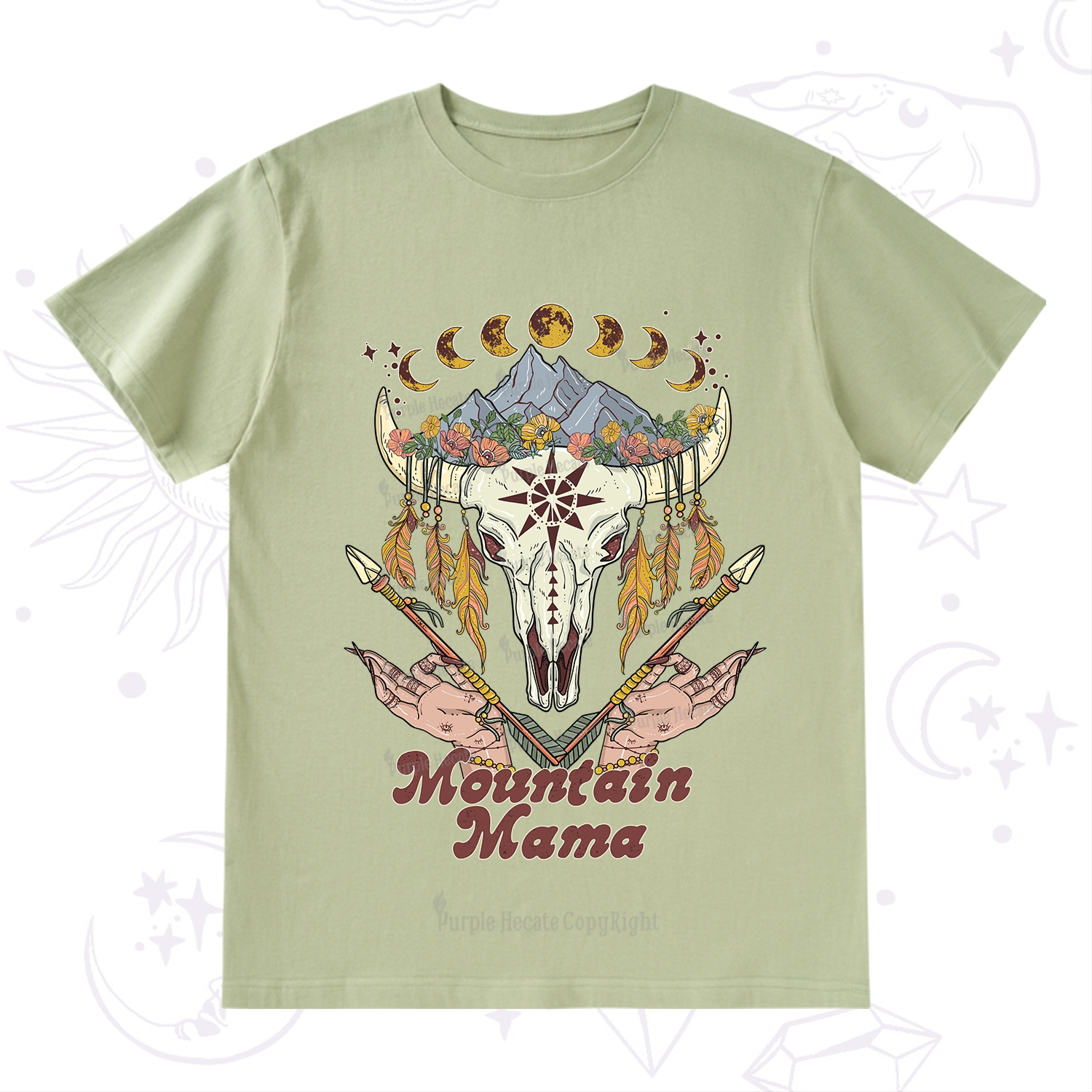 Purplehecate Mountain Mama T-Shirt