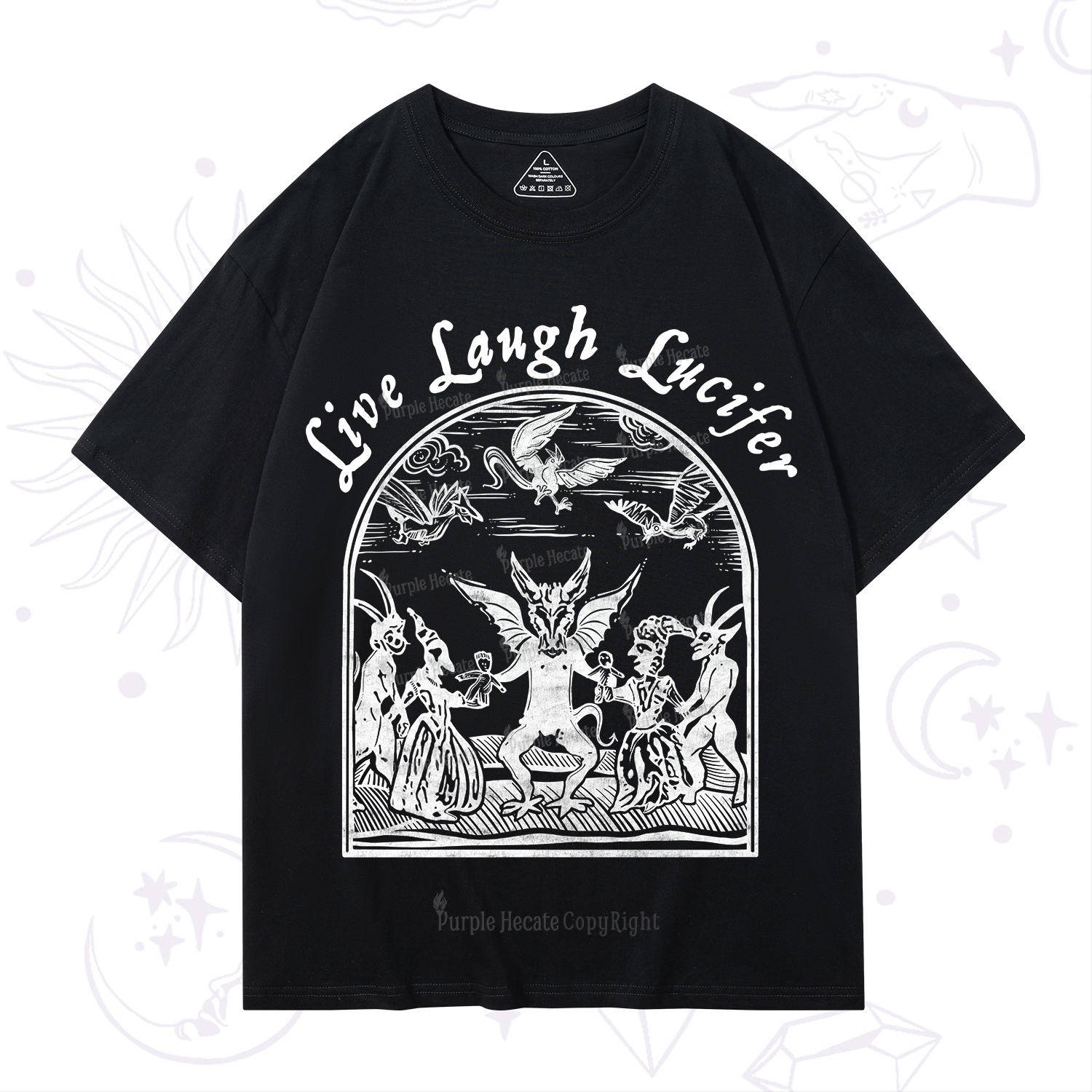 Purplehecate Live Laugh Lucifer T-Shirt