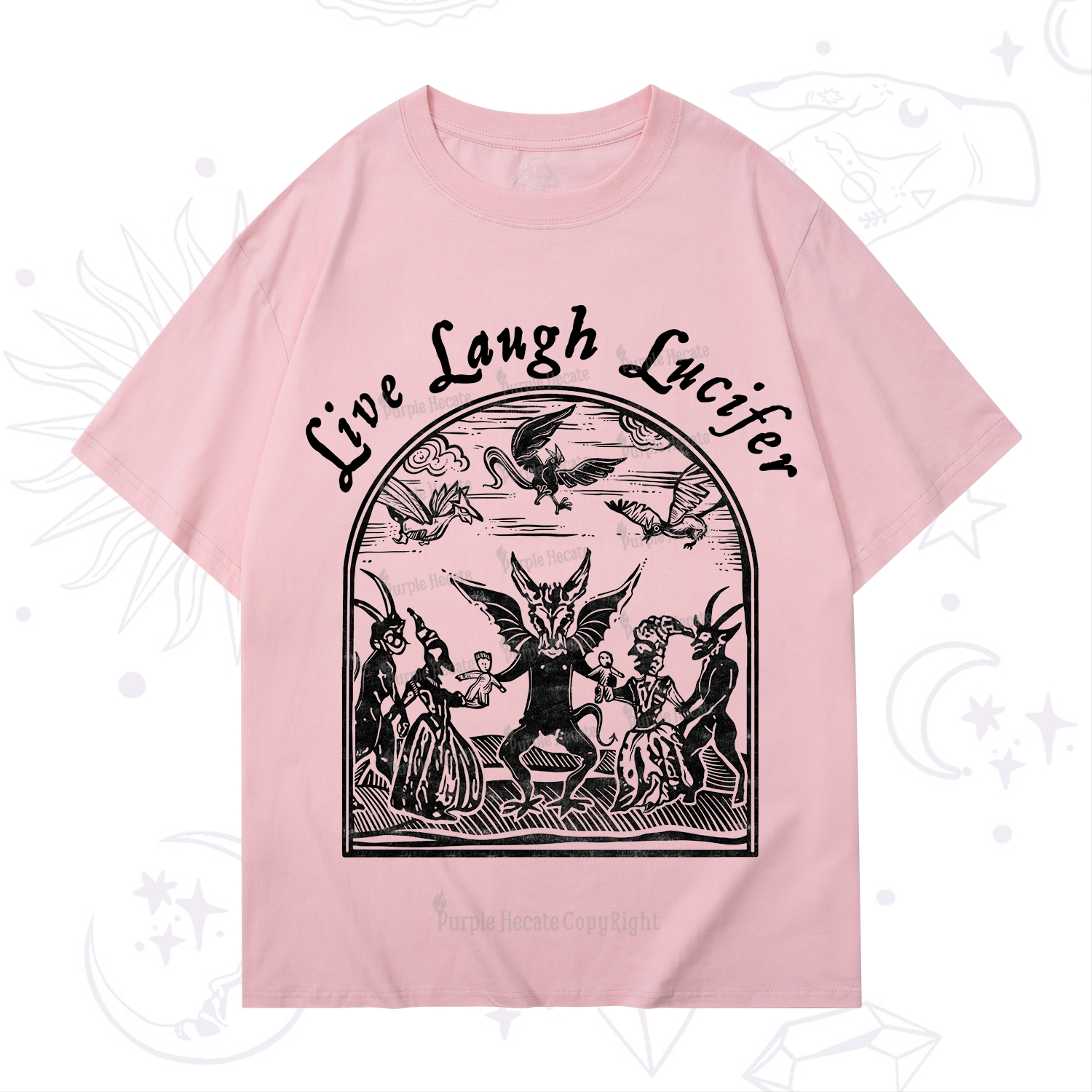 Purplehecate Live Laugh Lucifer T-Shirt