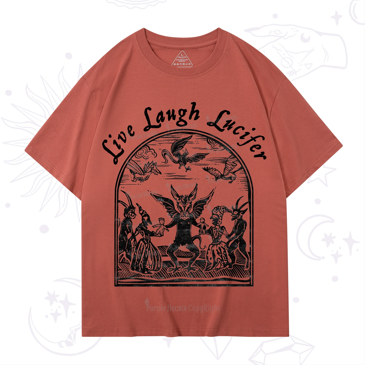 Purplehecate Live Laugh Lucifer T-Shirt