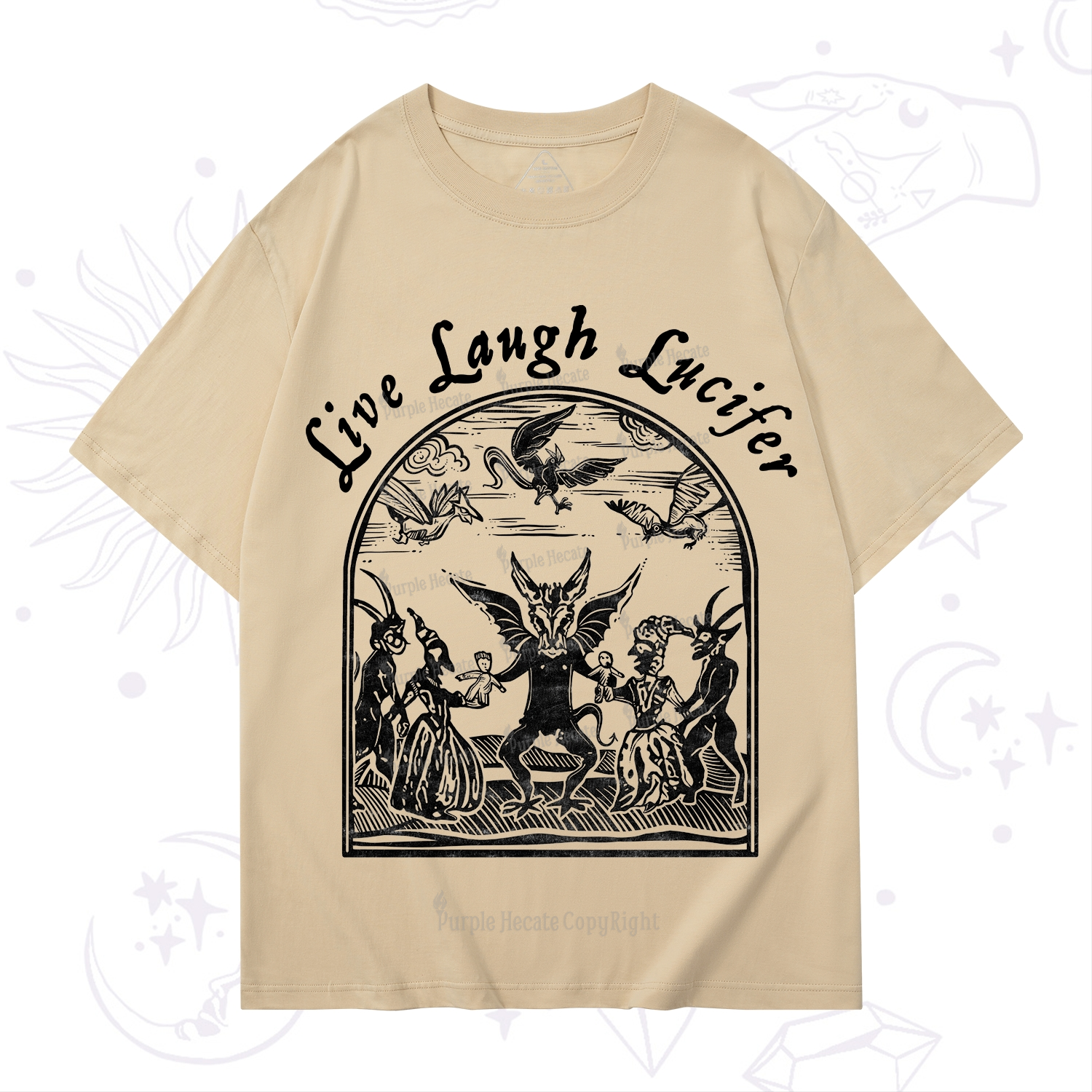 Purplehecate Live Laugh Lucifer T-Shirt