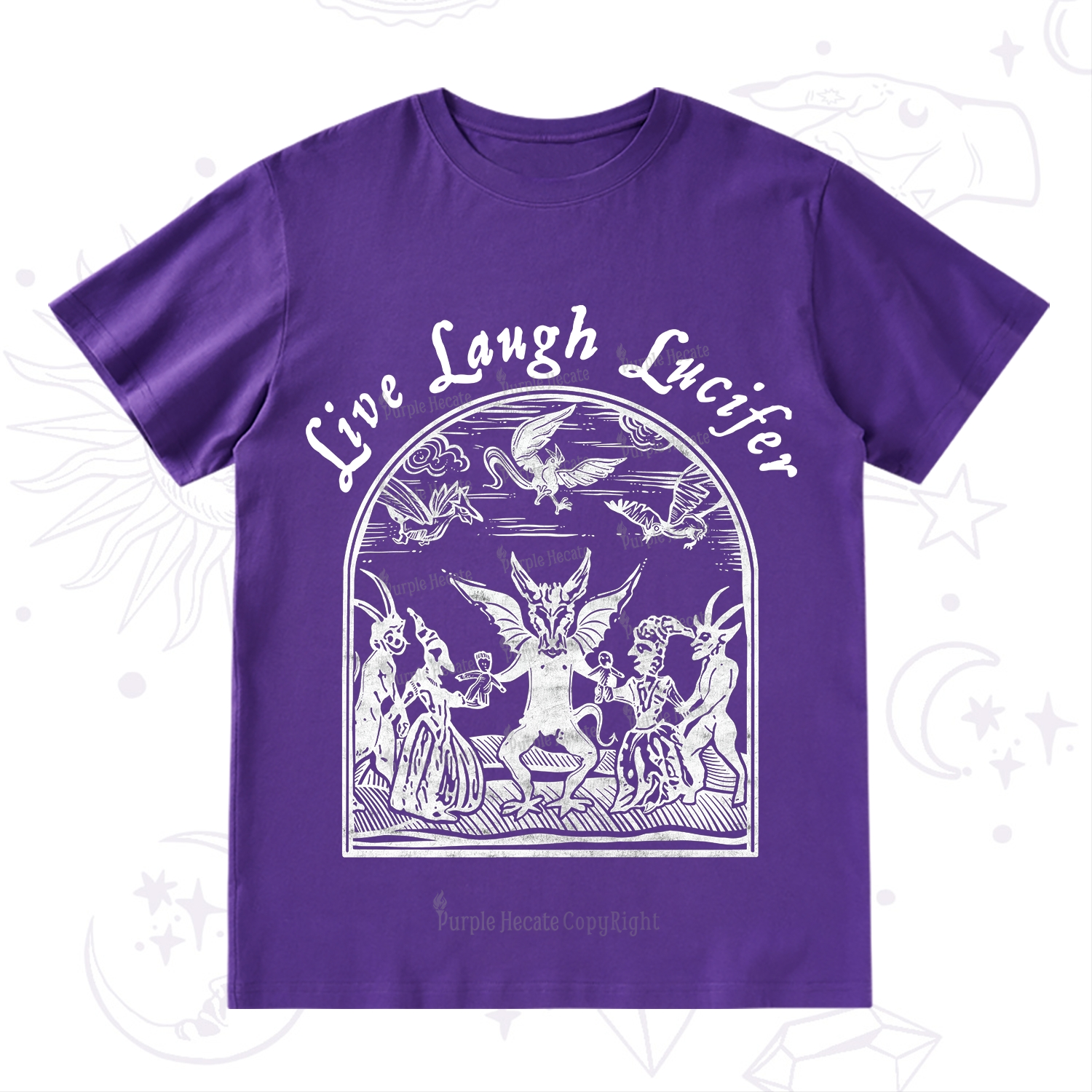 Purplehecate Live Laugh Lucifer T-Shirt