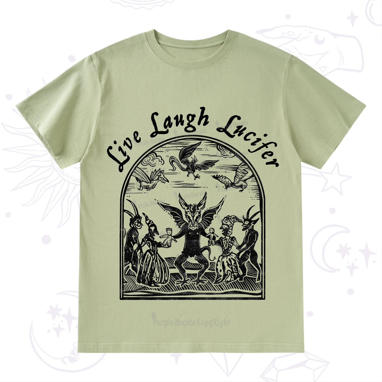 Purplehecate Live Laugh Lucifer T-Shirt