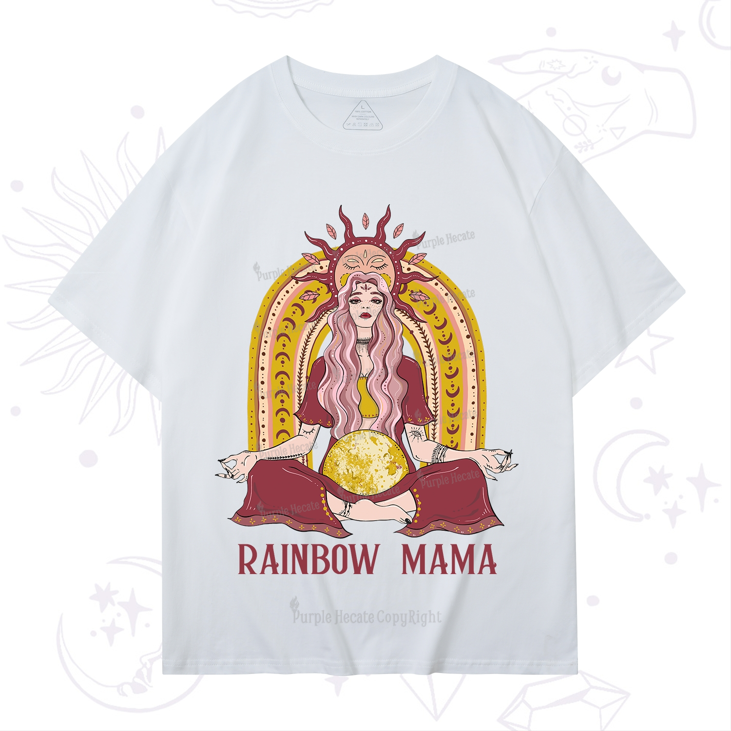 Purplehecate Rainbow Mama T-Shirt