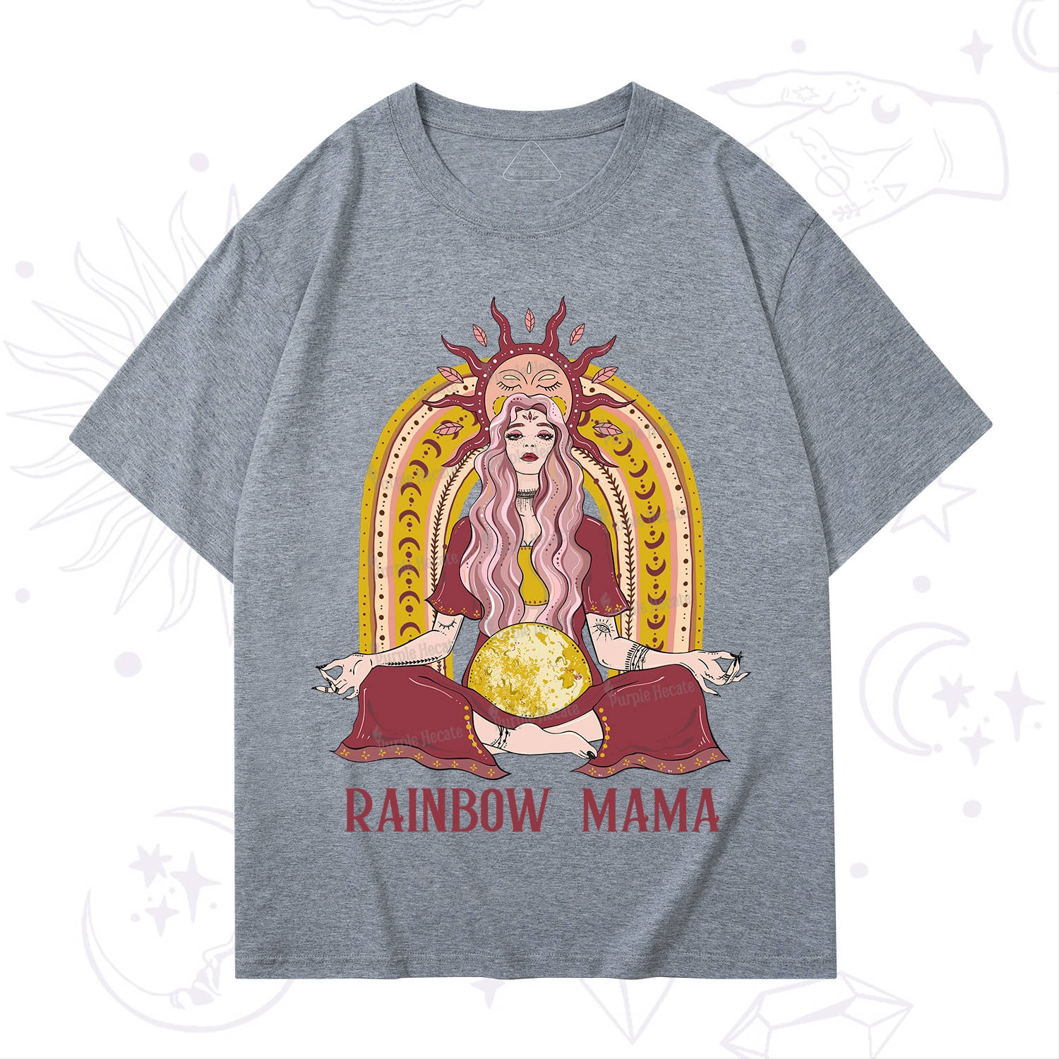 Purplehecate Rainbow Mama T-Shirt