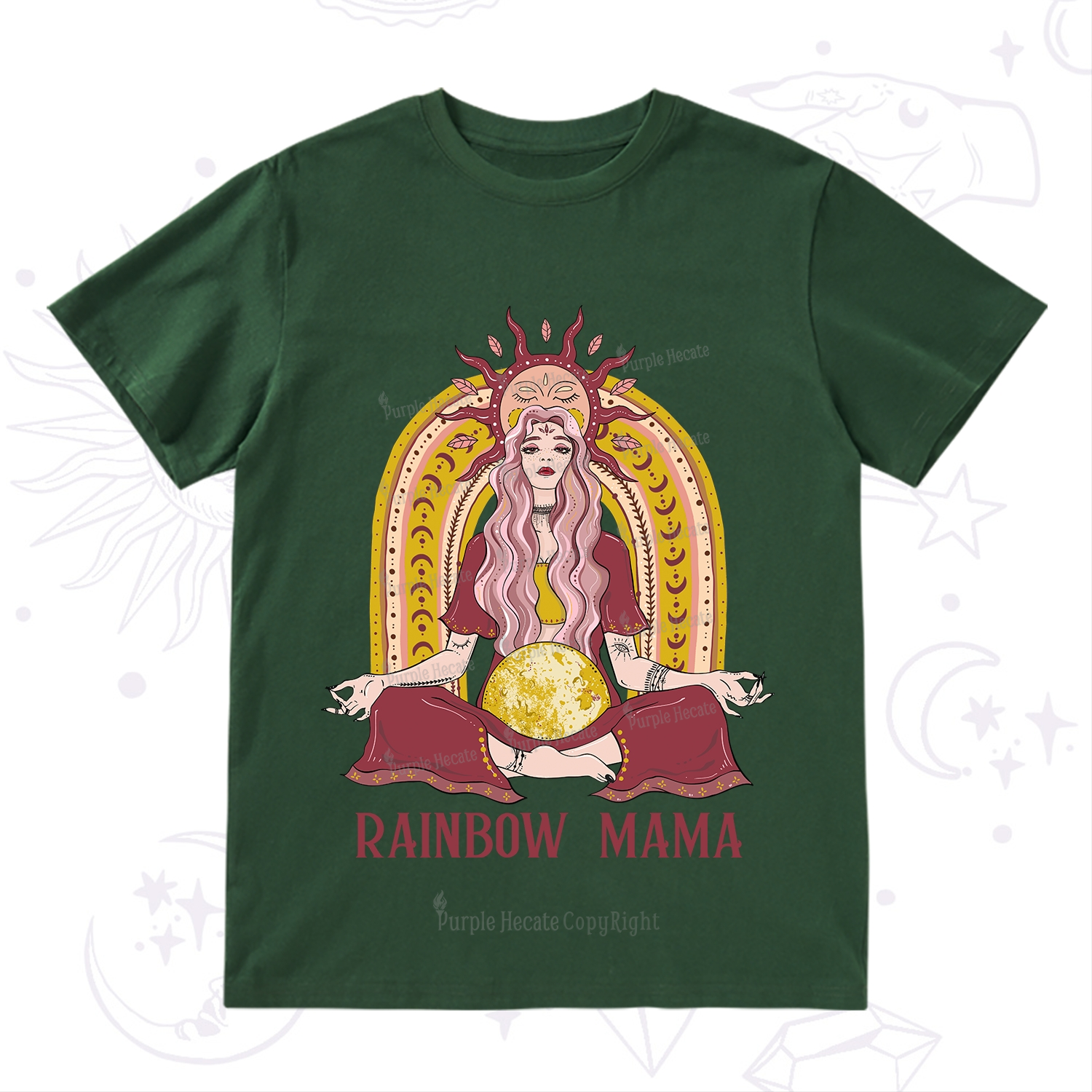 Purplehecate Rainbow Mama T-Shirt