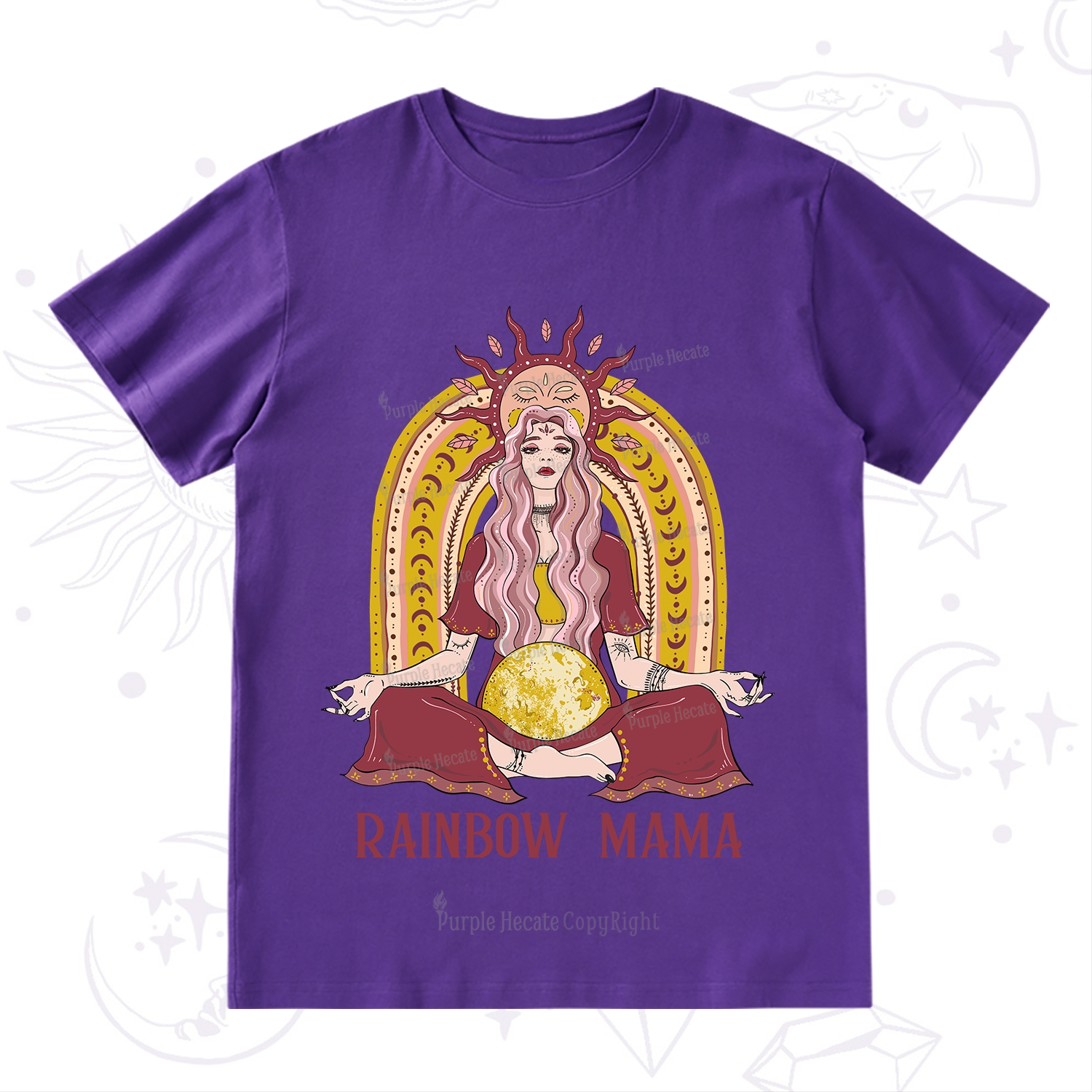 Purplehecate Rainbow Mama T-Shirt
