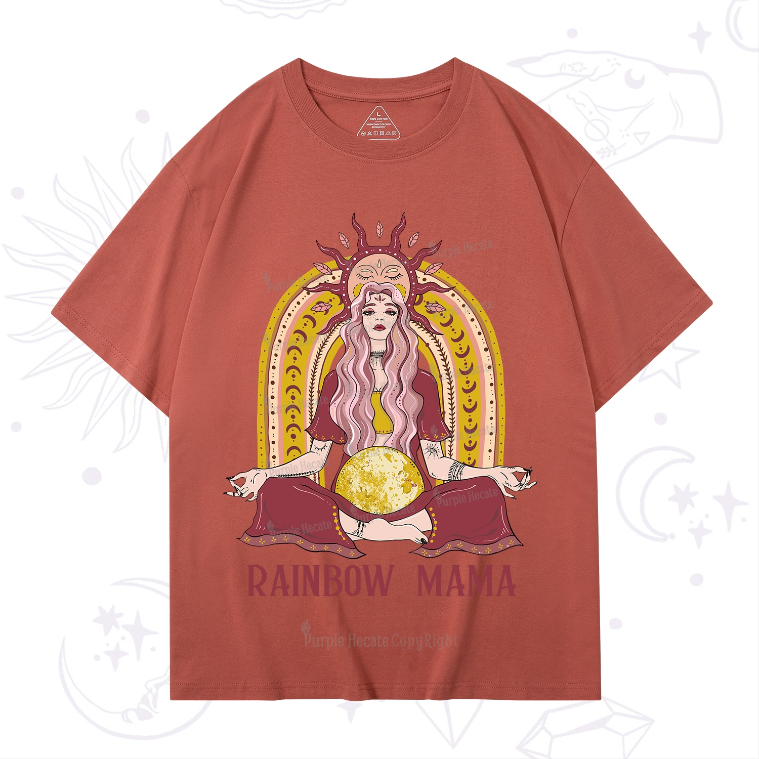 Purplehecate Rainbow Mama T-Shirt