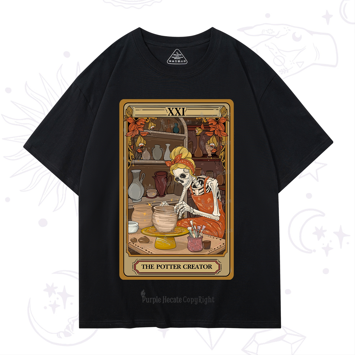 Purplehecate The Potter Tarot T-Shirt
