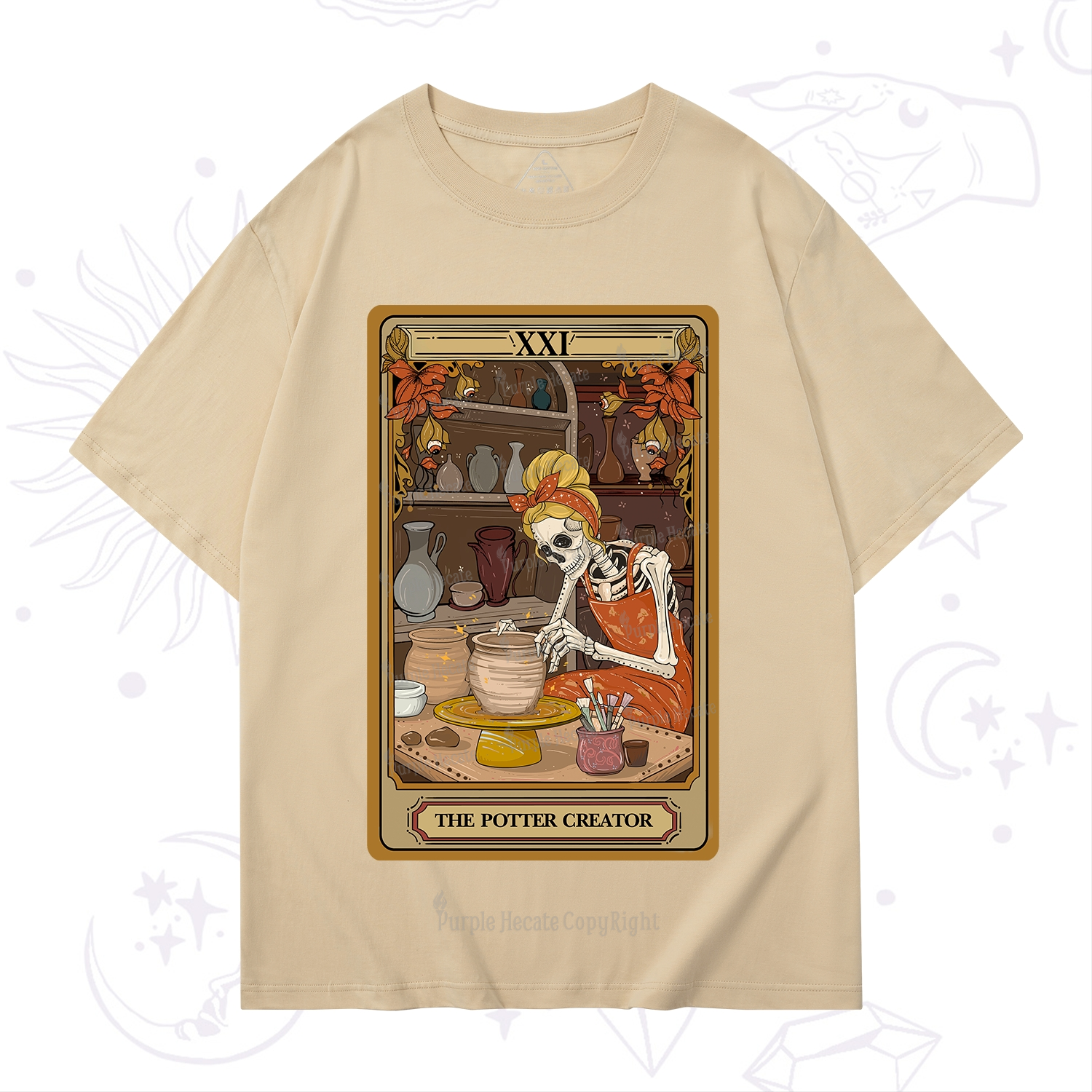 Purplehecate The Potter Tarot T-Shirt