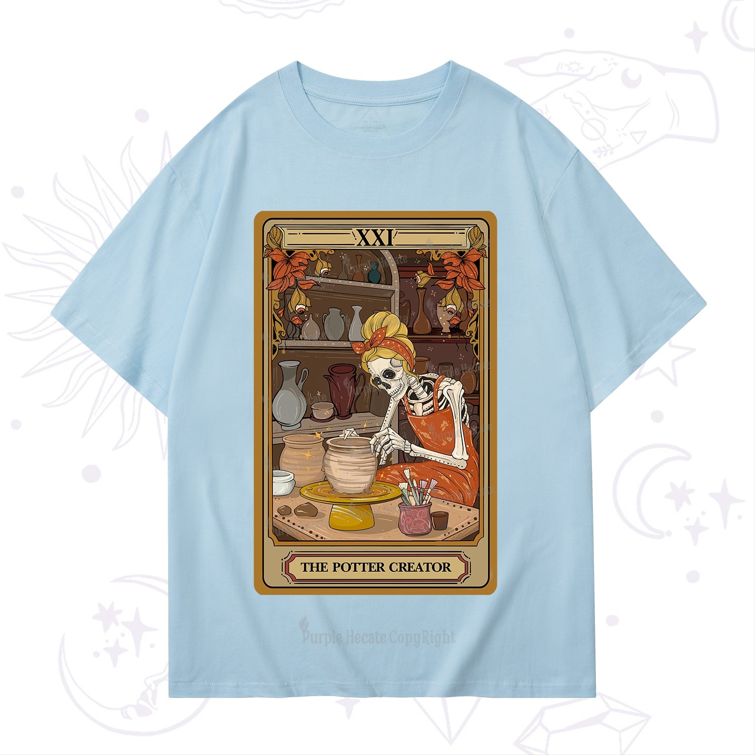 Purplehecate The Potter Tarot T-Shirt