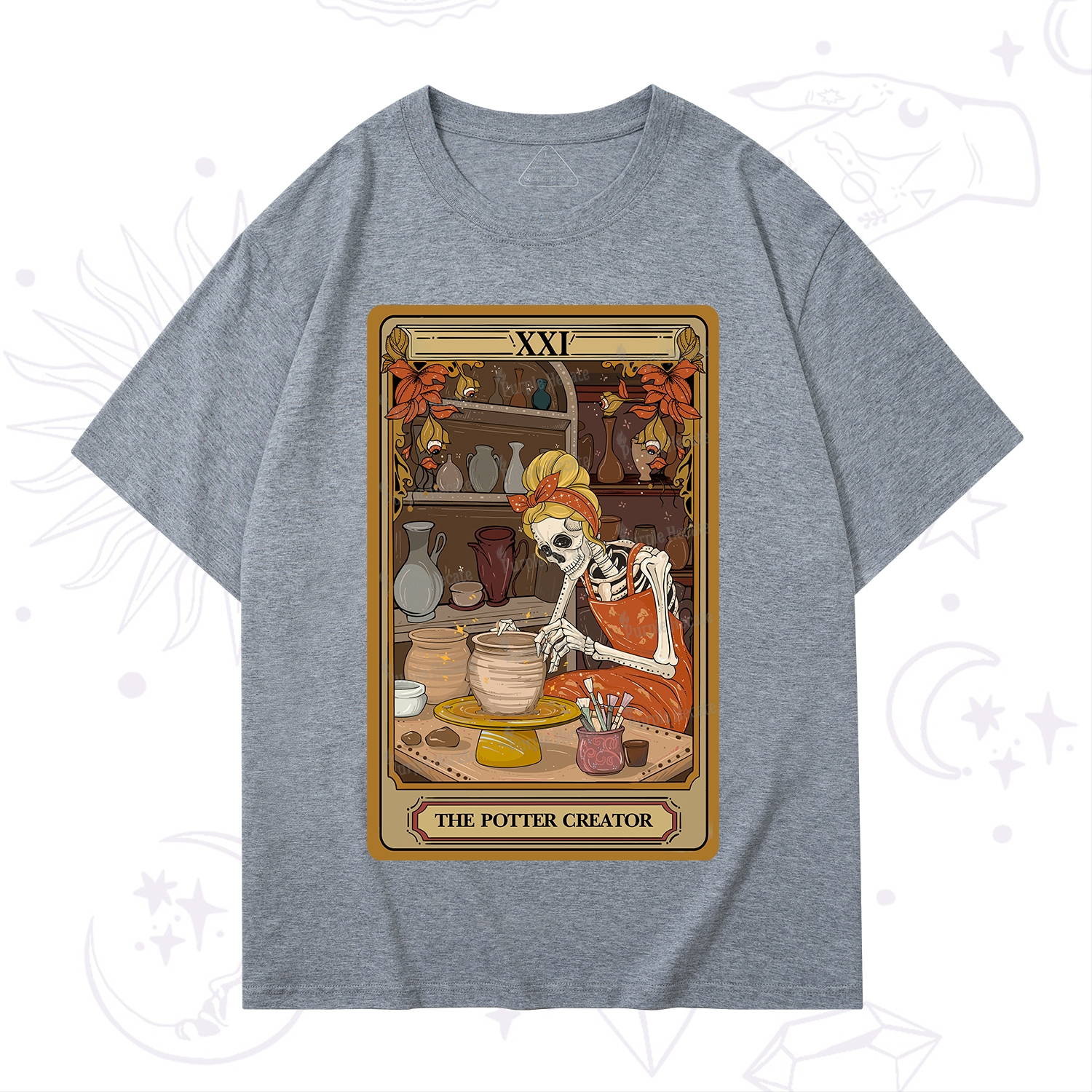 Purplehecate The Potter Tarot T-Shirt