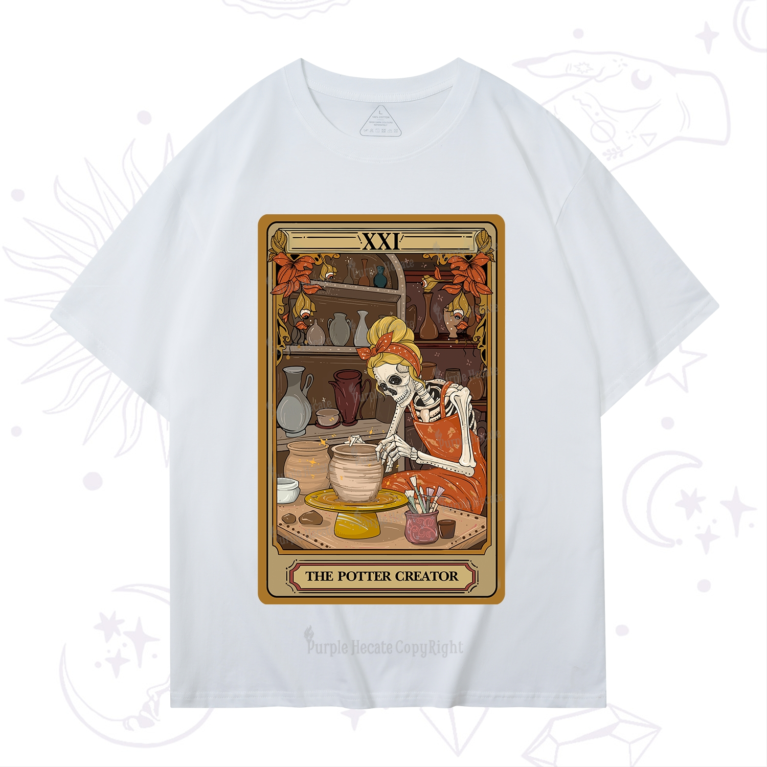 Purplehecate The Potter Tarot T-Shirt