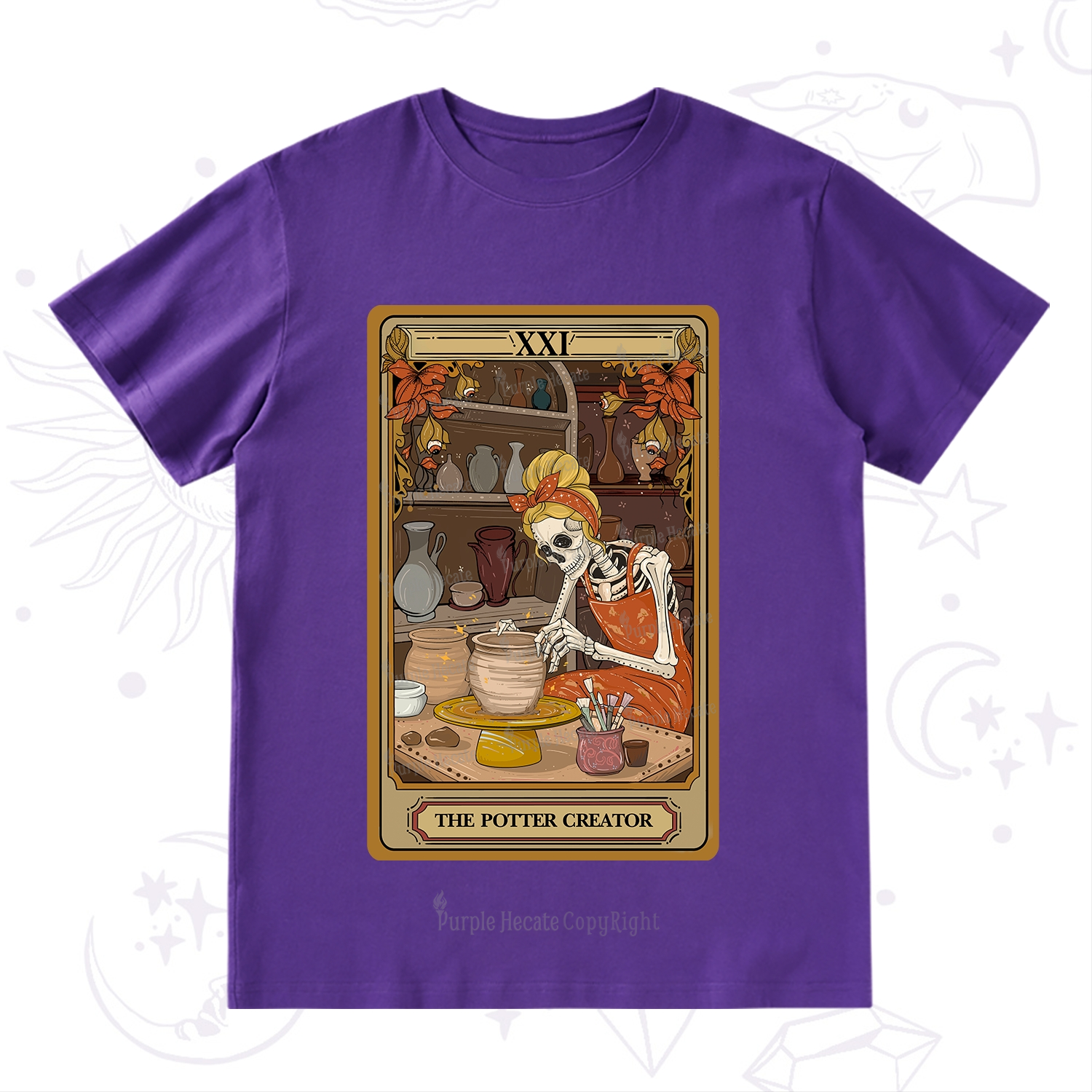 Purplehecate The Potter Tarot T-Shirt