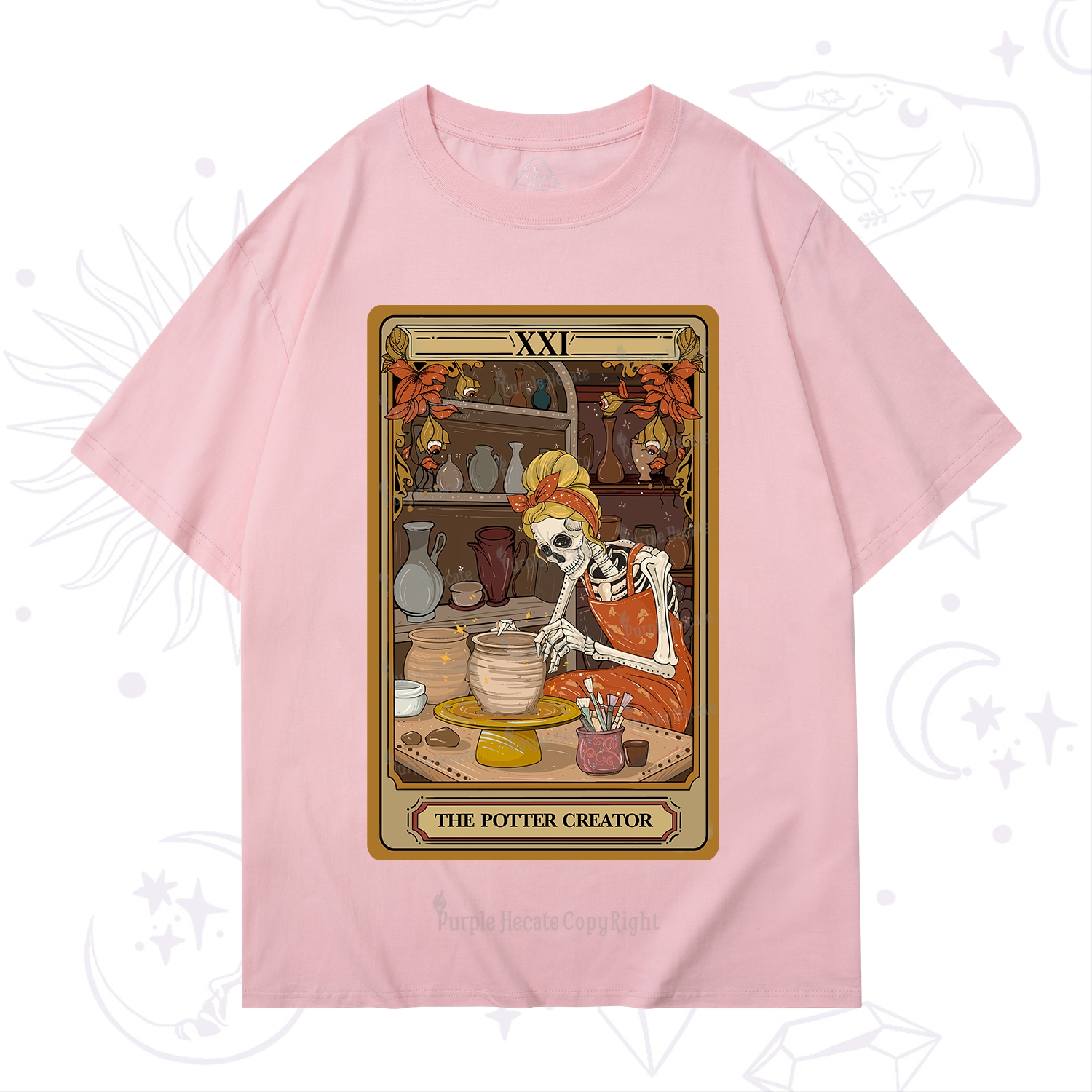 Purplehecate The Potter Tarot T-Shirt