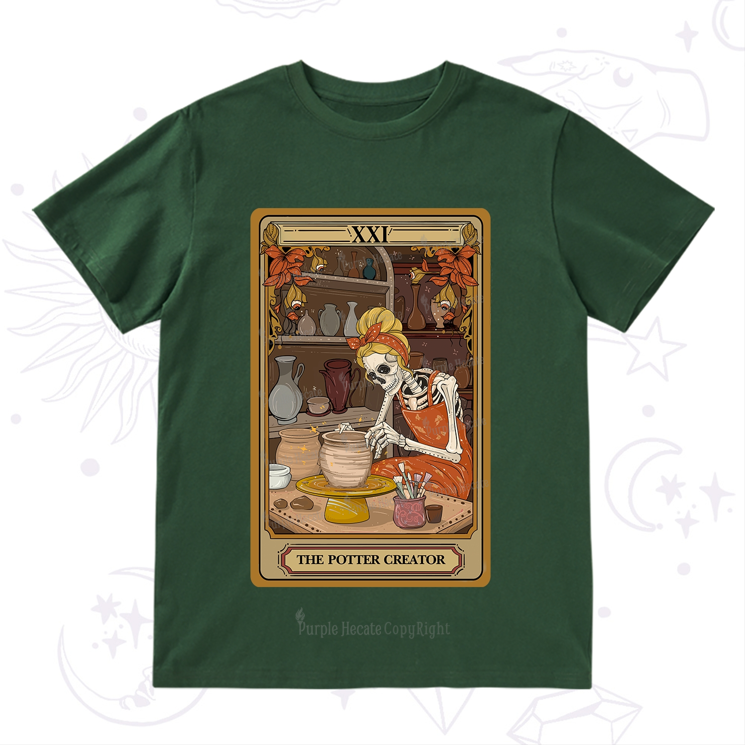 Purplehecate The Potter Tarot T-Shirt
