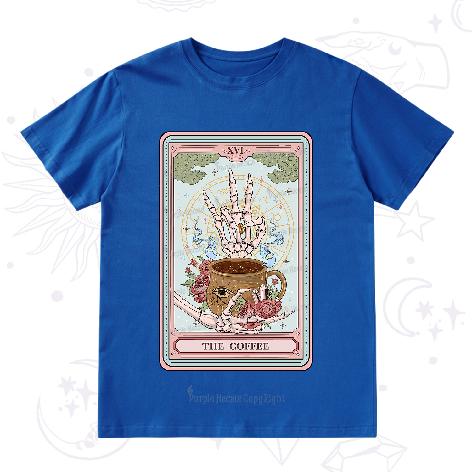 Purplehecate The Coffee Tarot T-Shirt