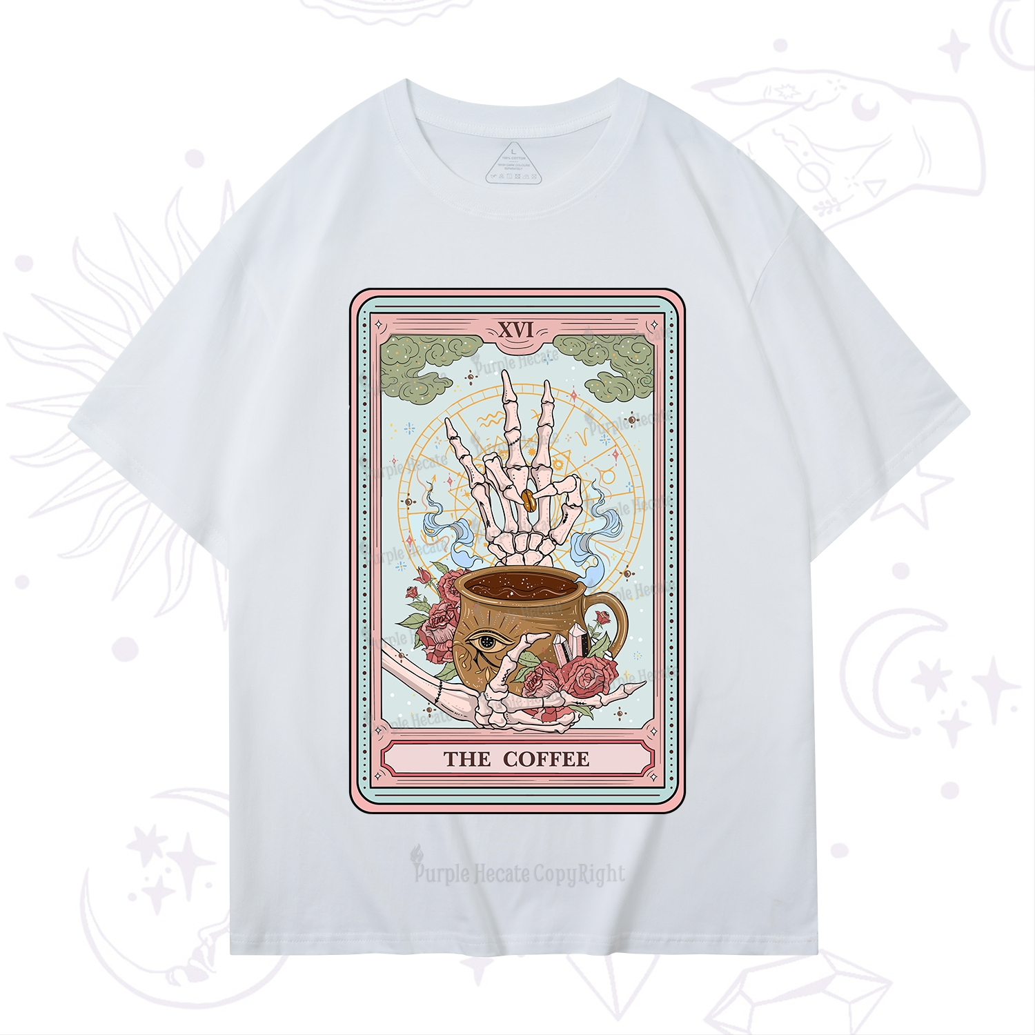 Purplehecate The Coffee Tarot T-Shirt