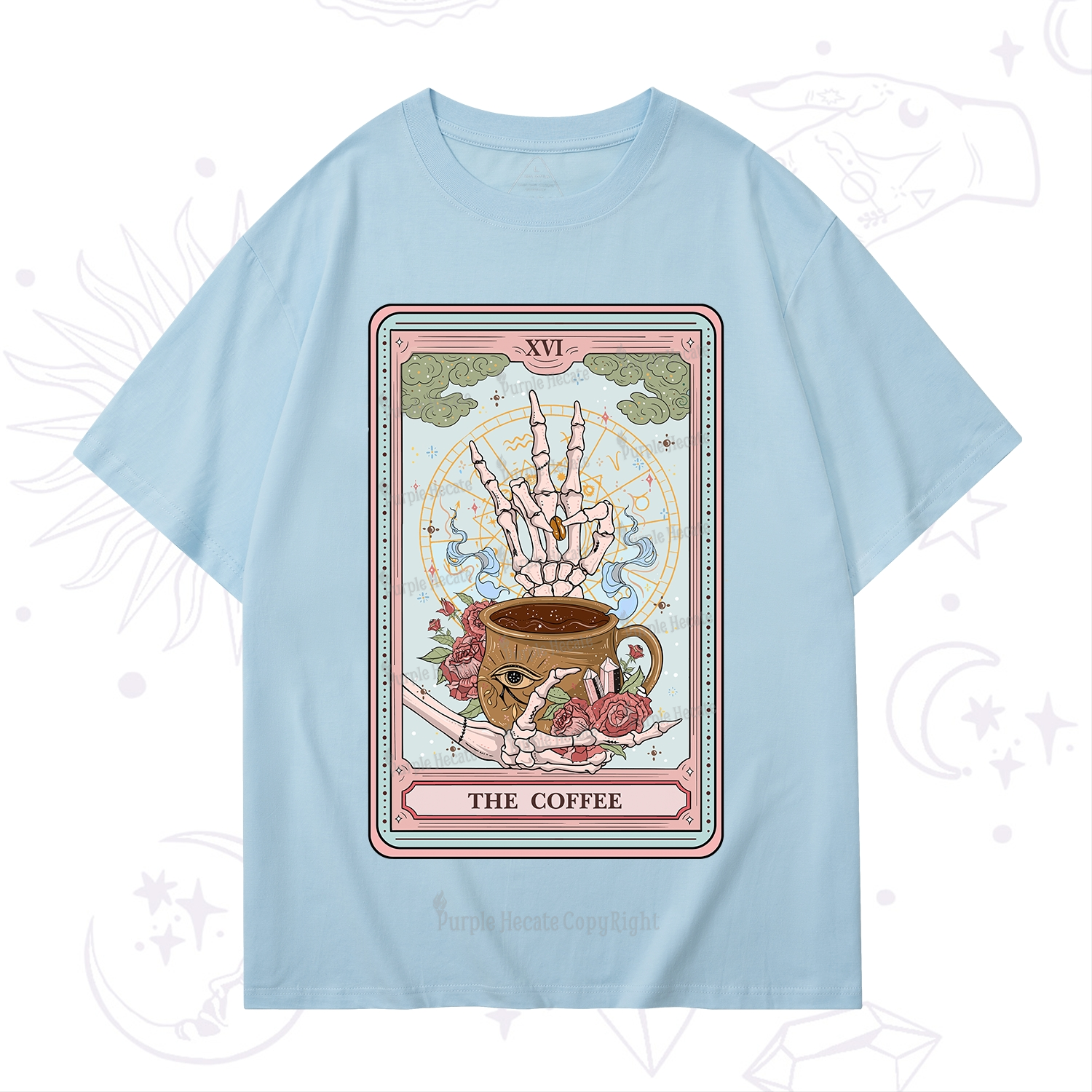Purplehecate The Coffee Tarot T-Shirt