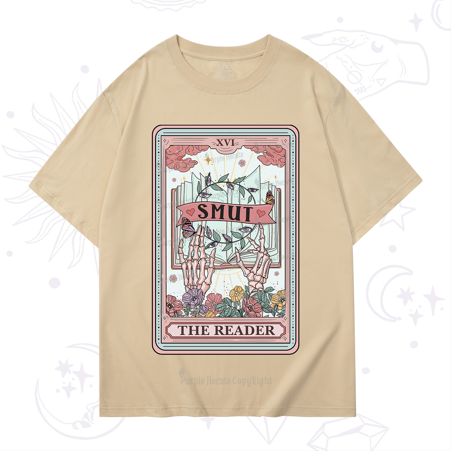 Purplehecate The Smut Reader Tarot T-Shirt