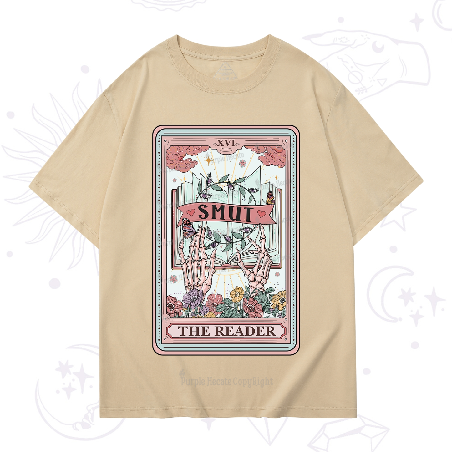 Purplehecate The Smut Reader Tarot T-Shirt