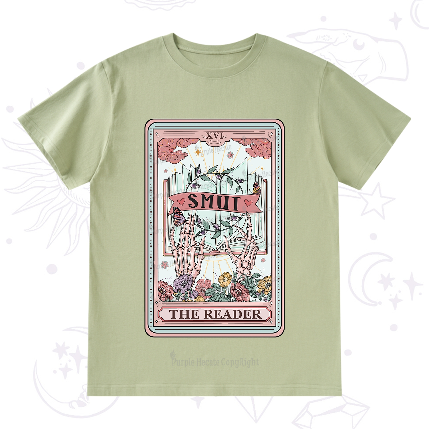 Purplehecate The Smut Reader Tarot T-Shirt