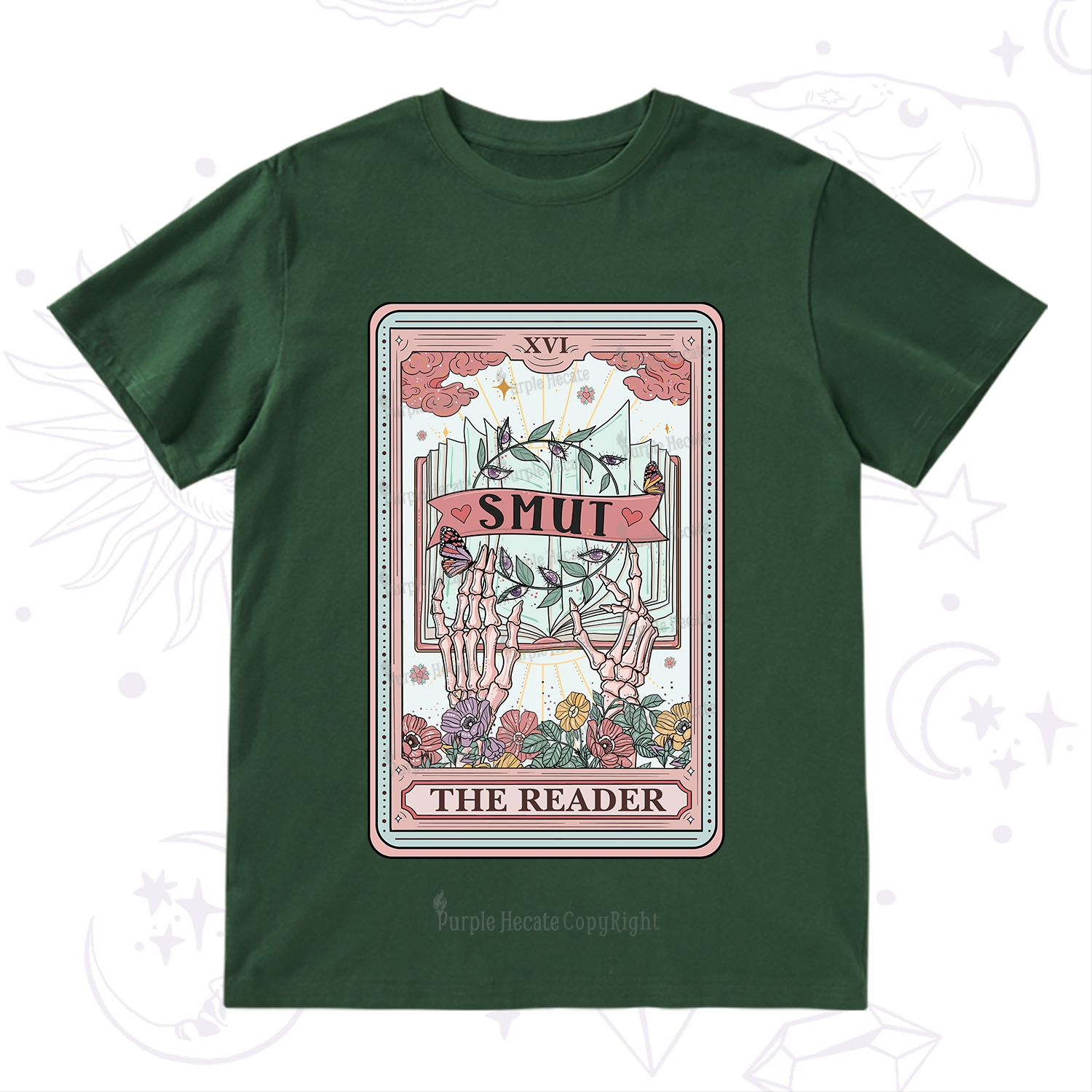 Purplehecate The Smut Reader Tarot T-Shirt