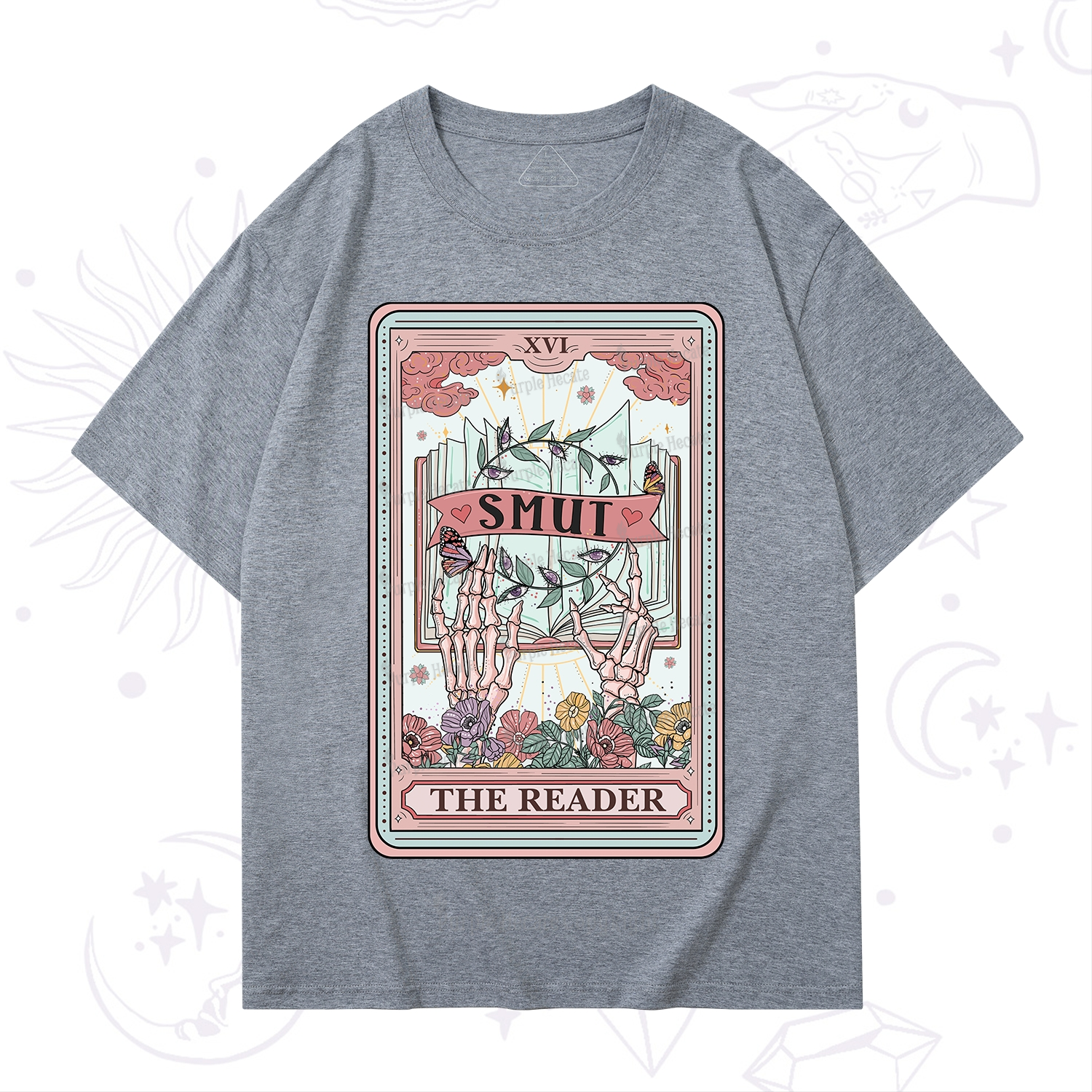Purplehecate The Smut Reader Tarot T-Shirt
