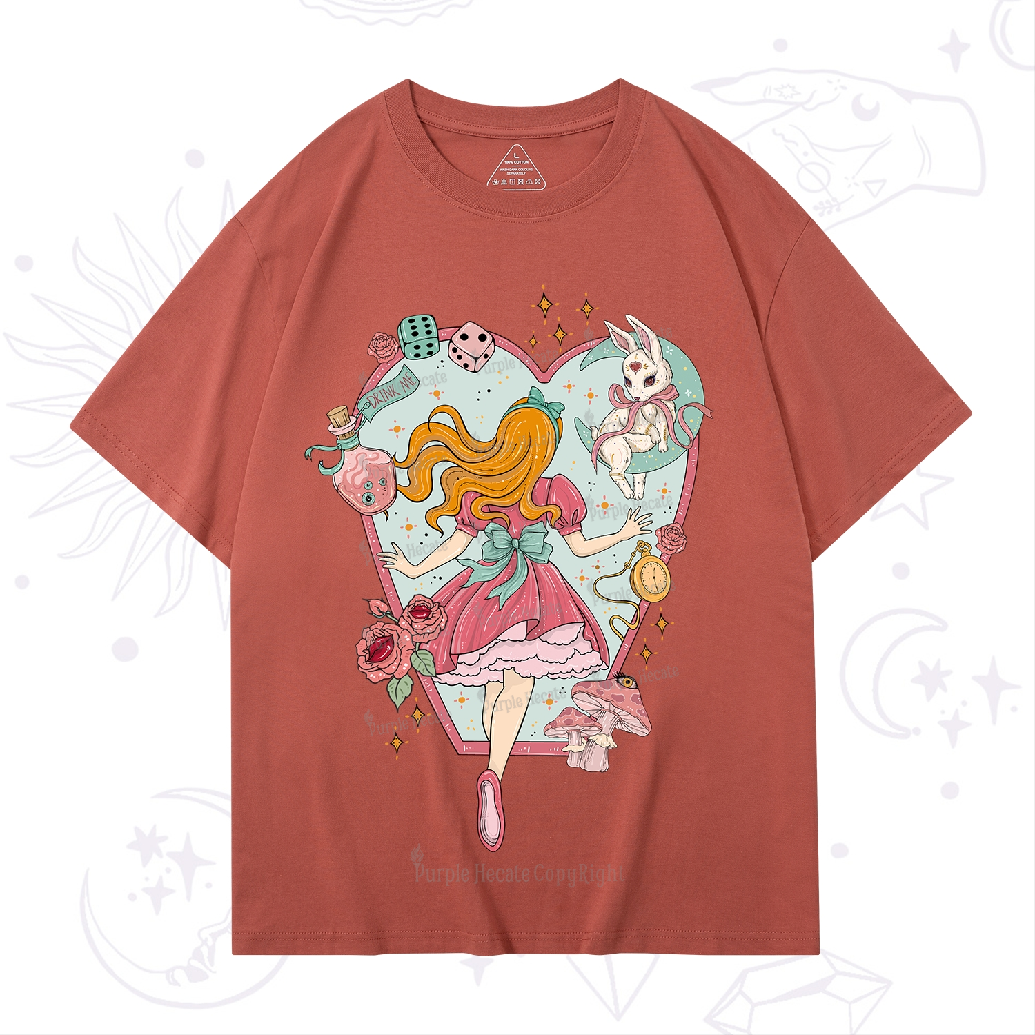 Purplehecate Alice's Secret Garden T-Shirt