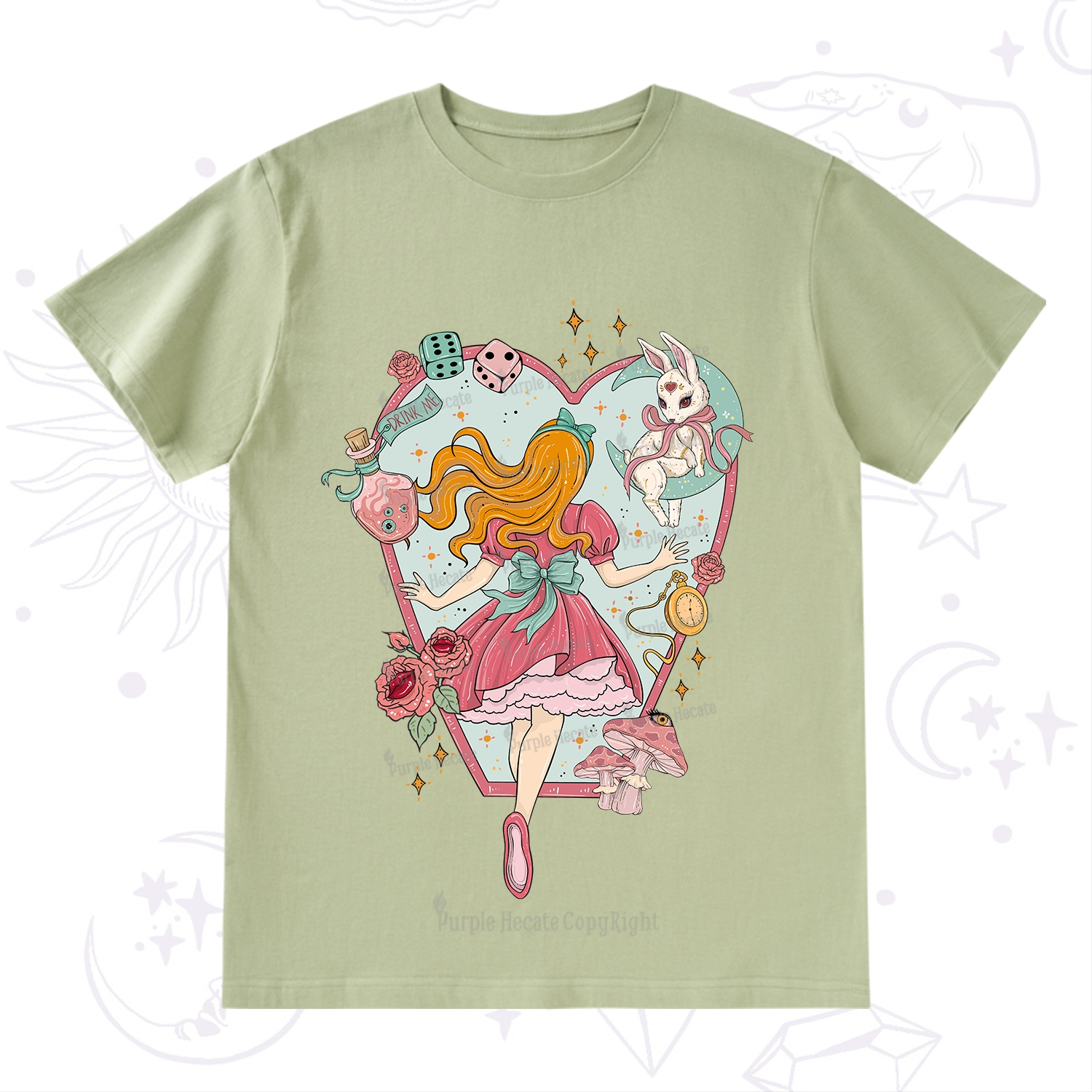 Purplehecate Alice's Secret Garden T-Shirt