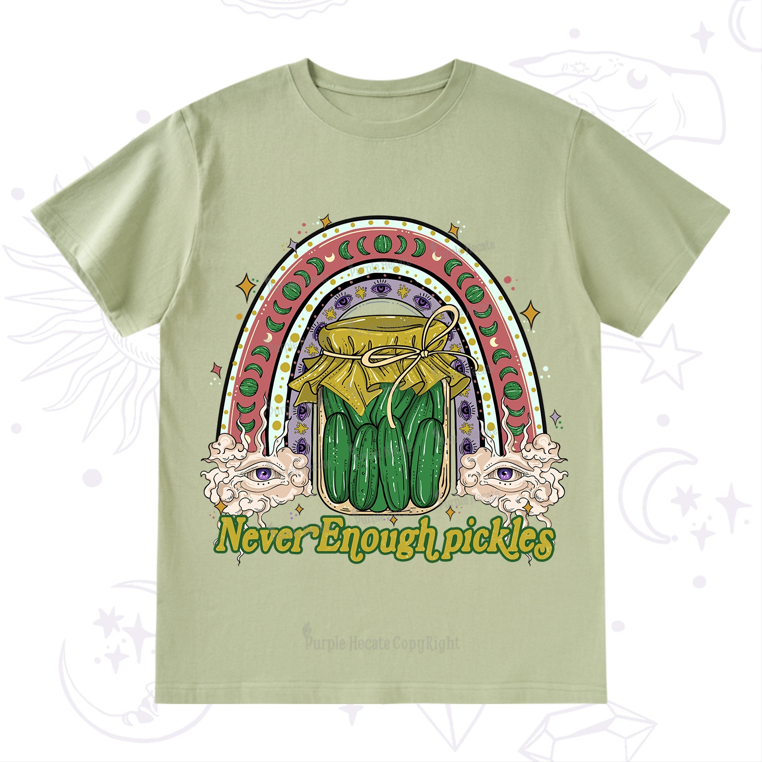 Purplehecate Never Enough Pickles T-Shirt