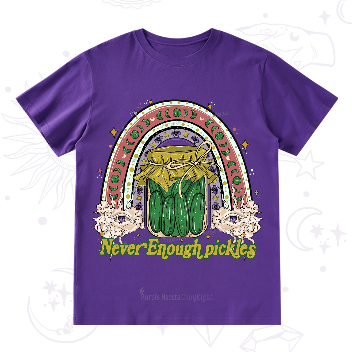 Purplehecate Never Enough Pickles T-Shirt