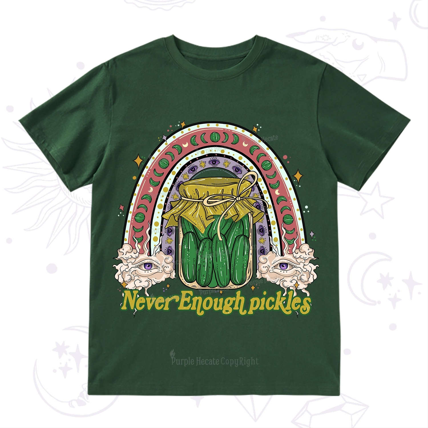 Purplehecate Never Enough Pickles T-Shirt