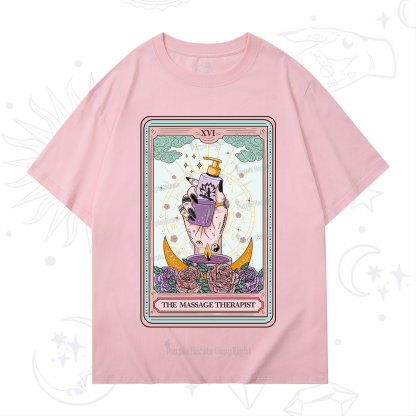 Purplehecate The Massage Therapist Tarot Card T-Shirt