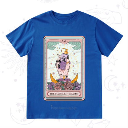 Purplehecate The Massage Therapist Tarot Card T-Shirt