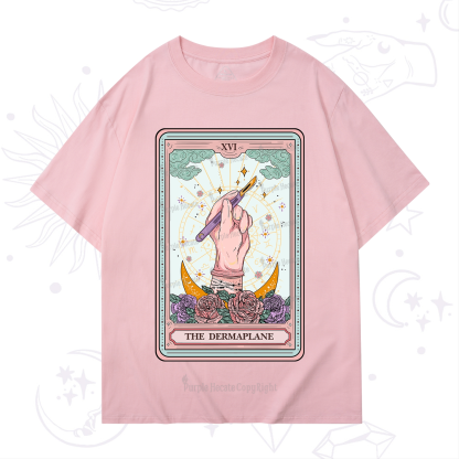 Purplehecate The Dermaplane Tarot Card T-Shirt