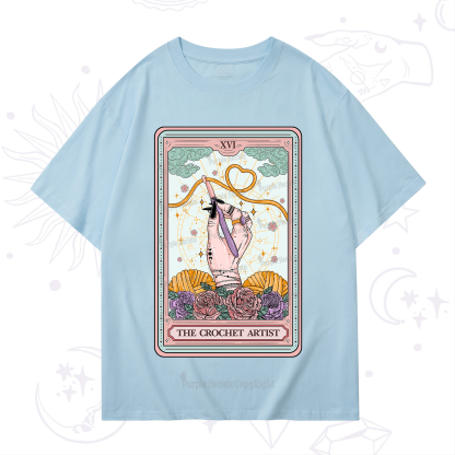 Purplehecate The Crochet Artist Tarot Card T-Shirt