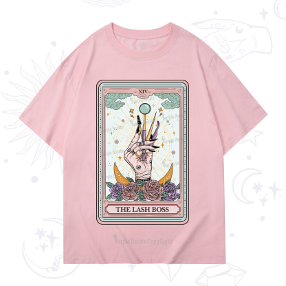 Purplehecate The Lash Boss Tarot Card T-Shirt
