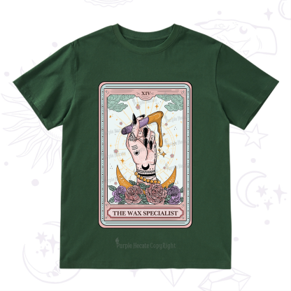Purplehecate The Wax Specialist Tarot Card T-Shirt
