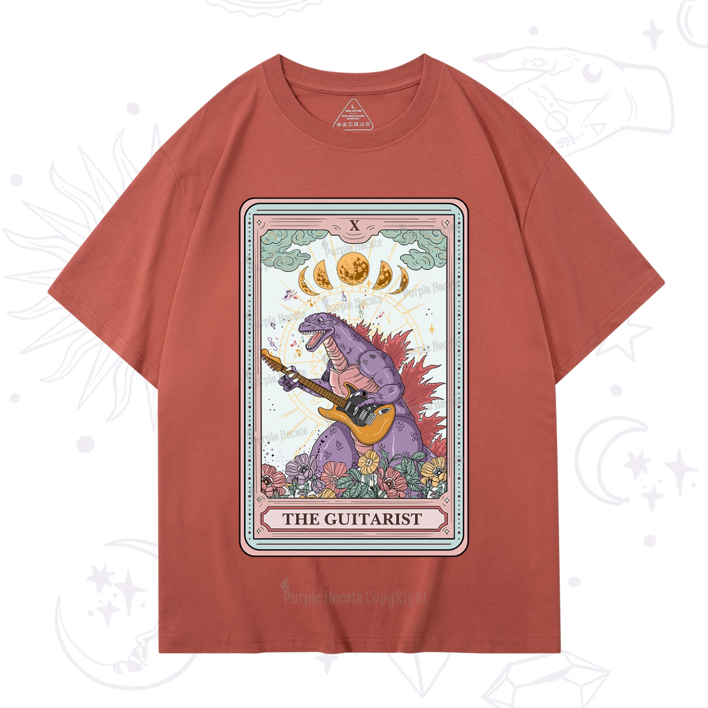 Purplehecate The Guitarist Tarot T-Shirt