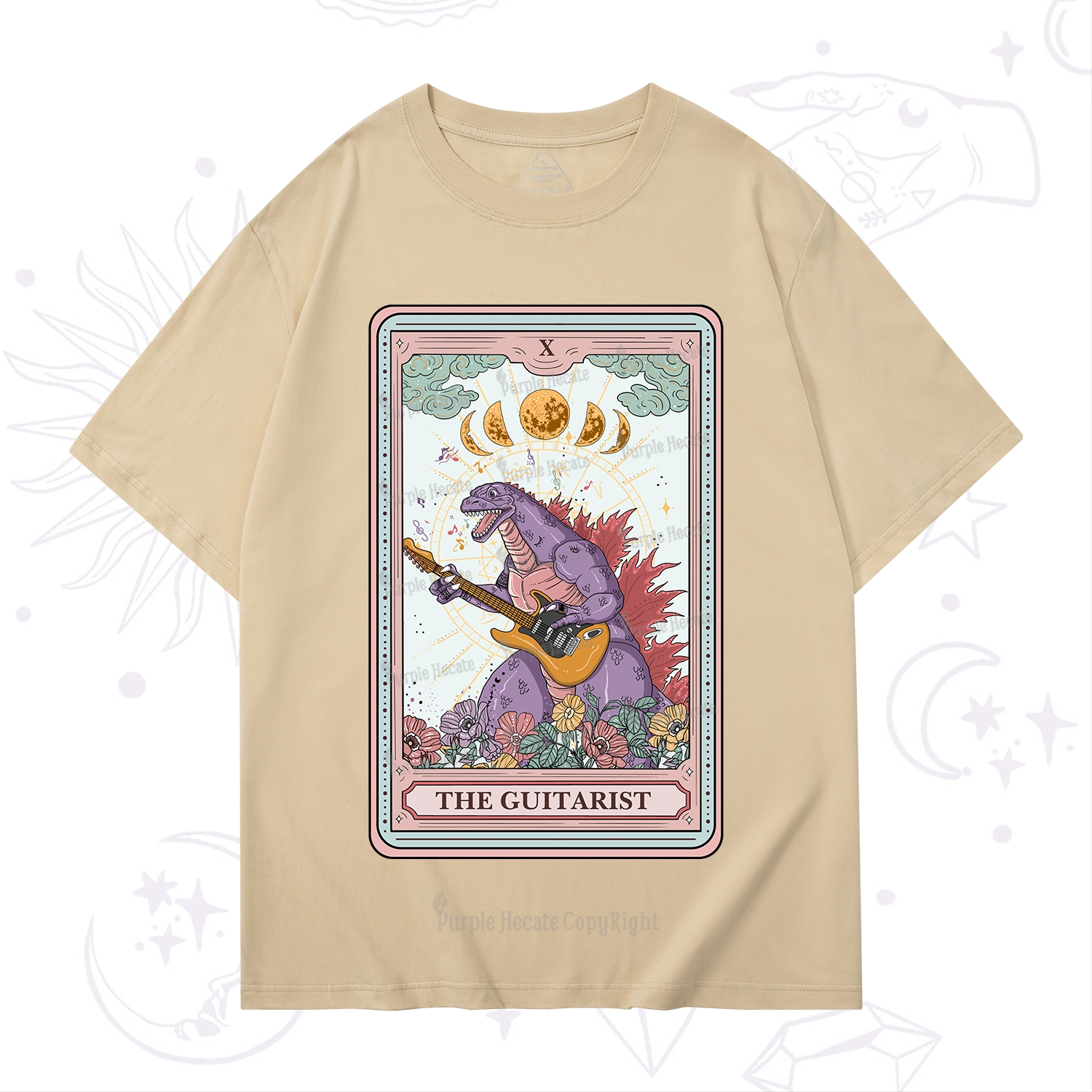 Purplehecate The Guitarist Tarot T-Shirt