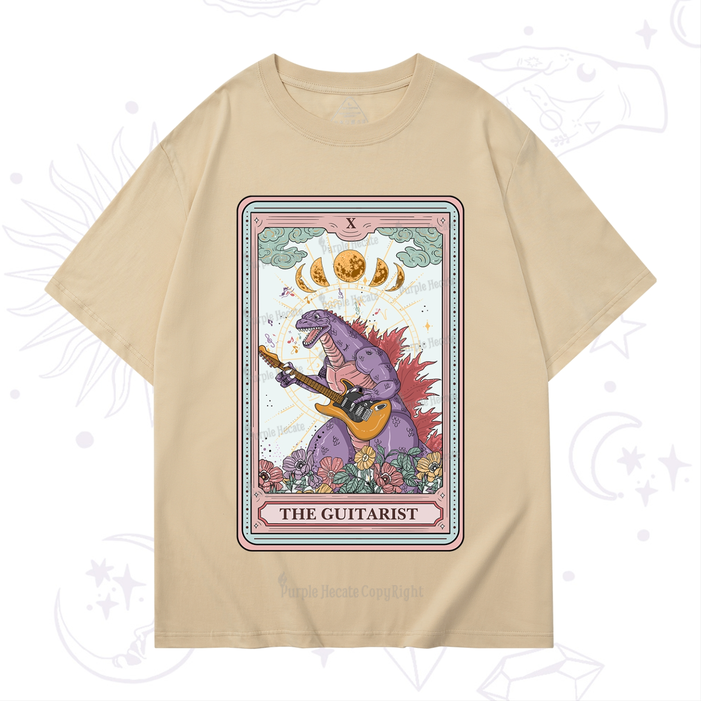 Purplehecate The Guitarist Tarot T-Shirt
