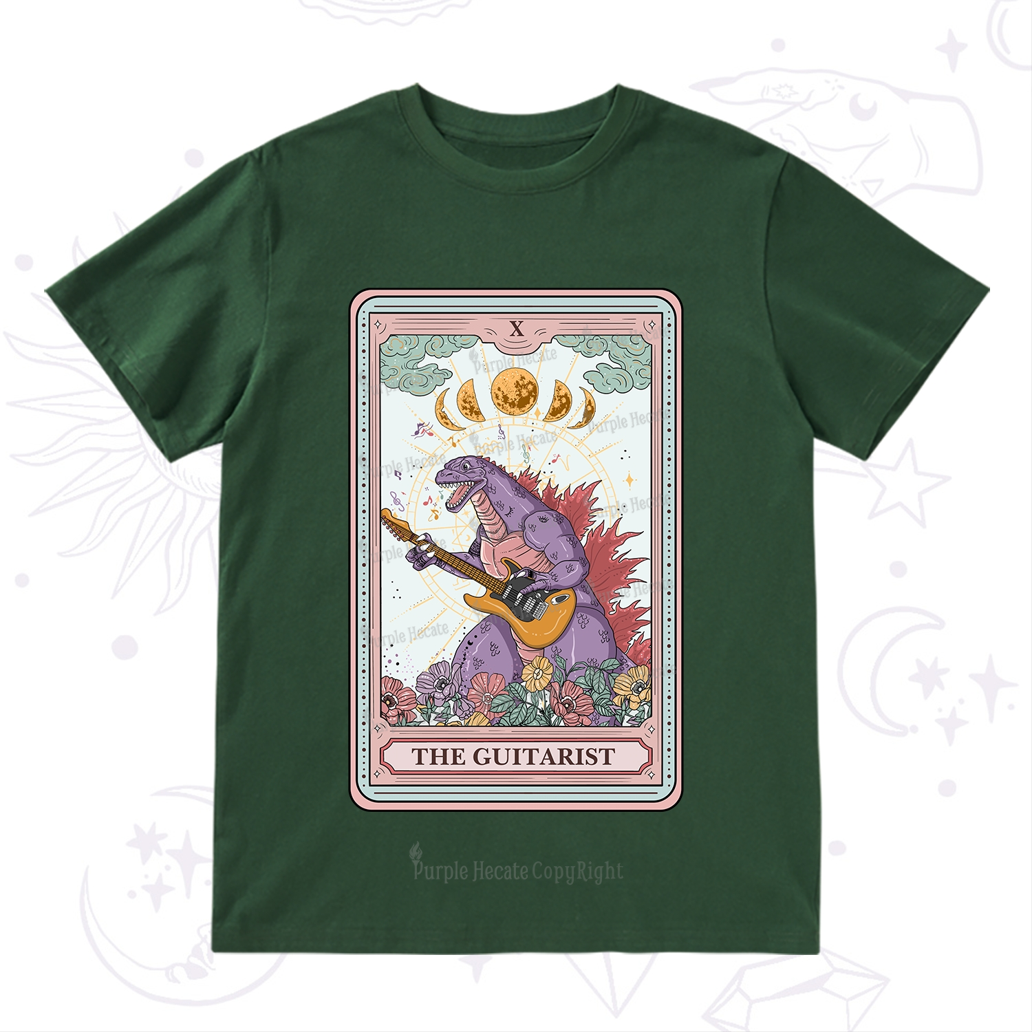 Purplehecate The Guitarist Tarot T-Shirt