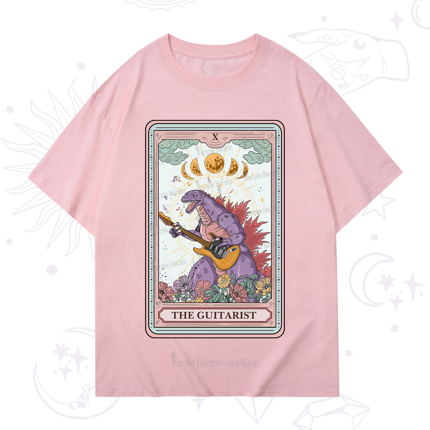 Purplehecate The Guitarist Tarot T-Shirt