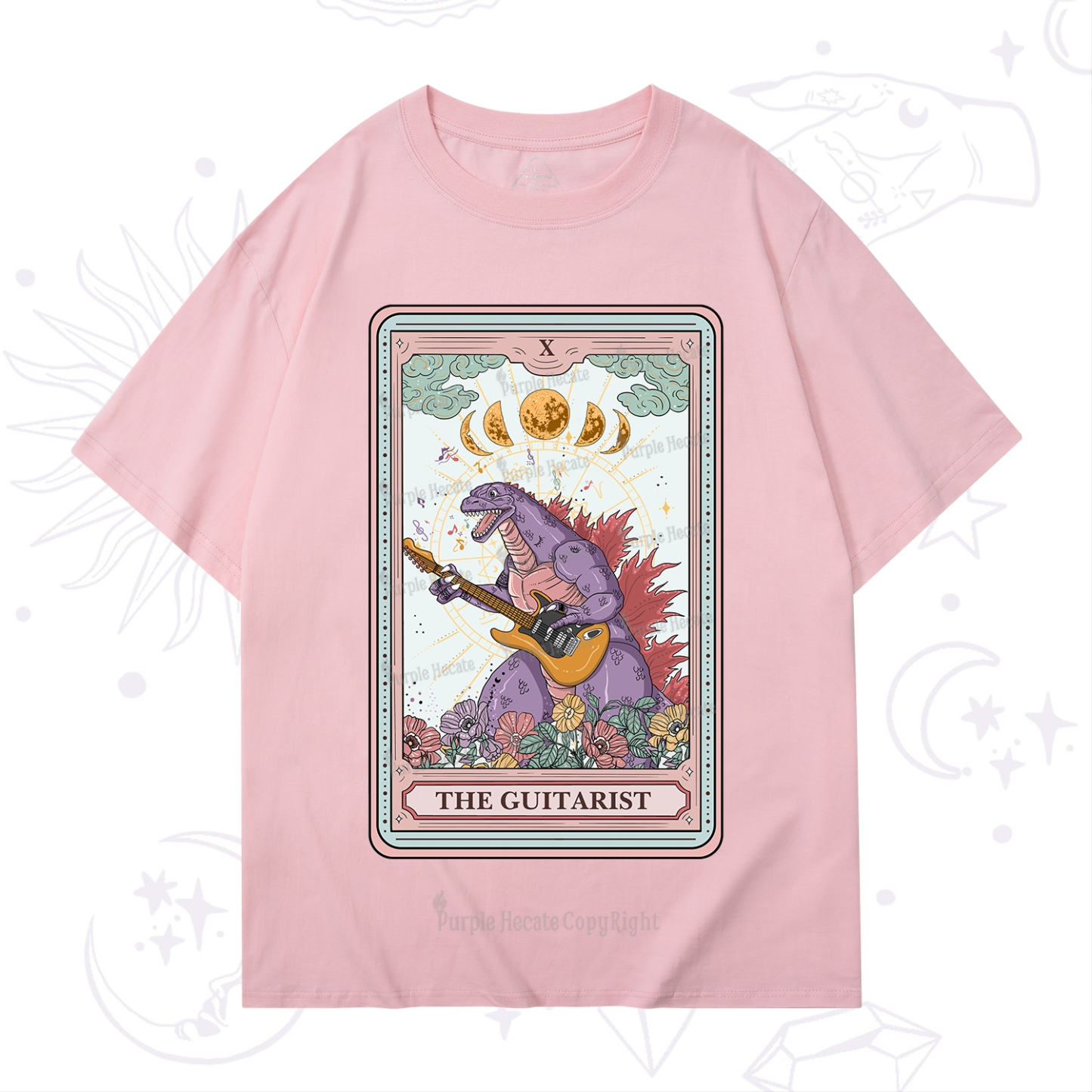 Purplehecate The Guitarist Tarot T-Shirt