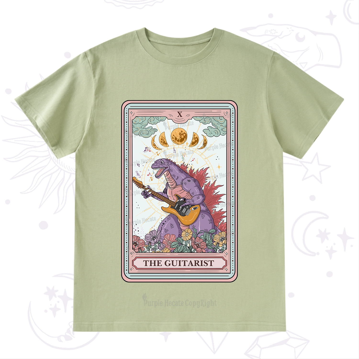 Purplehecate The Guitarist Tarot T-Shirt