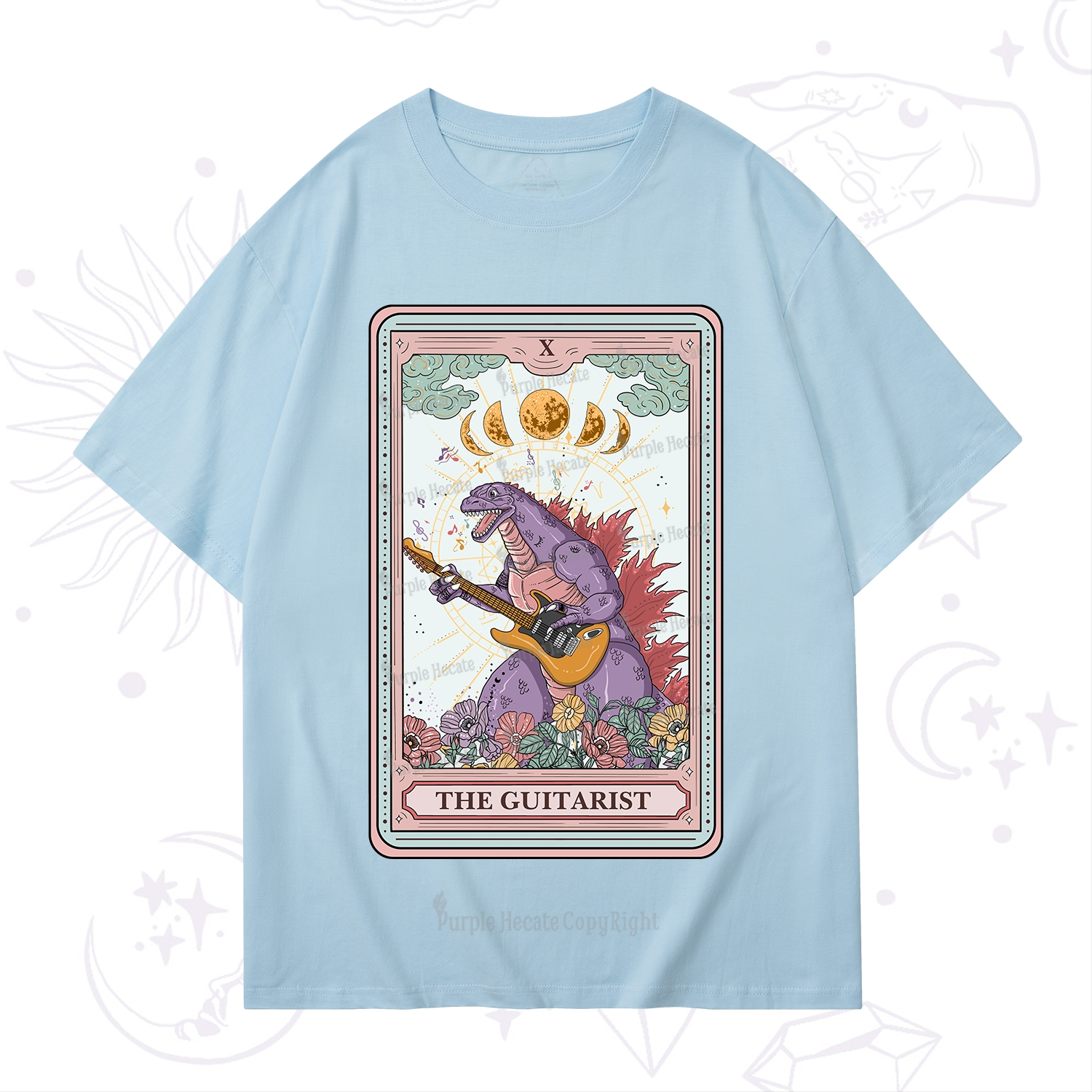 Purplehecate The Guitarist Tarot T-Shirt