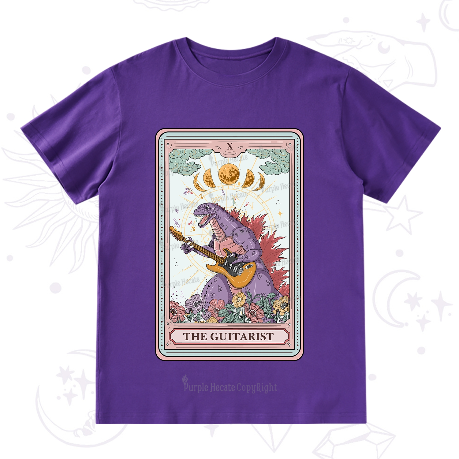 Purplehecate The Guitarist Tarot T-Shirt