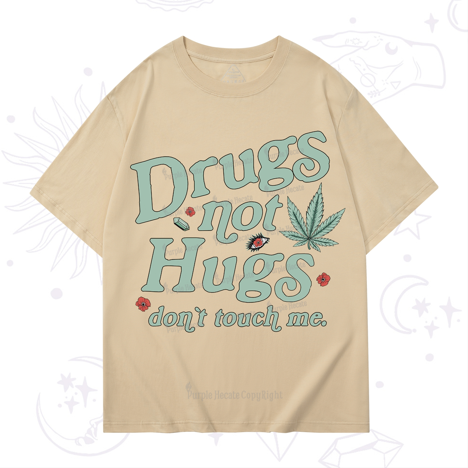 Purplehecate Sarcastic Weed T-Shirt