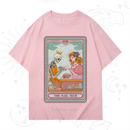 Purplehecate The Nail Tech Life Tarot T-Shirt